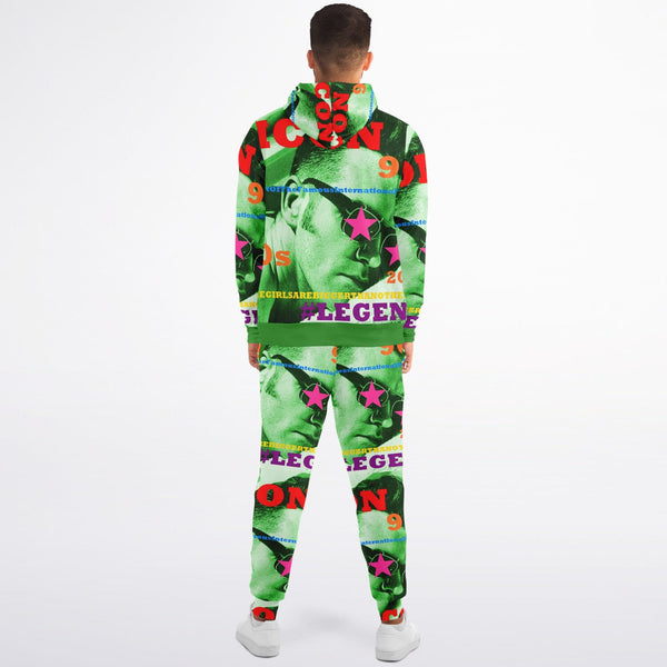 90s Icons: Morrissey Zip Up Hoodie Jogger Set  | Streetwear | Track Suit | Fashion Jogger Set