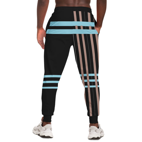 AyeWalla Black Stripe Athletic Jogger  | Sweat Pants | Athletic Jogger | Joggers | Men's Joggers