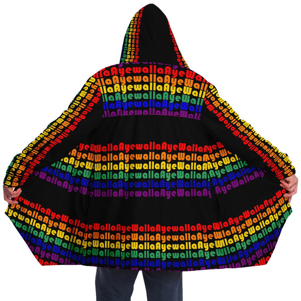 Pride Cloak Jacket | Fashion Cloak Jacket | Cloak Jacket with Hood | Unisex Cloak |