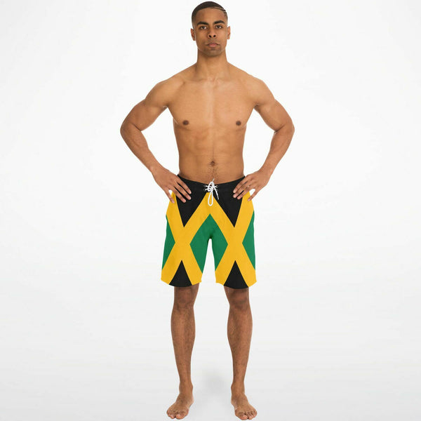 Board Shorts - Jamaican Flag
