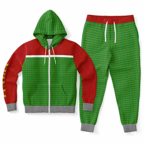 Pricci ITALIA Zip Up Hoodie Jogger Set | Streetwear | Track Suit | Fashion Jogger Set