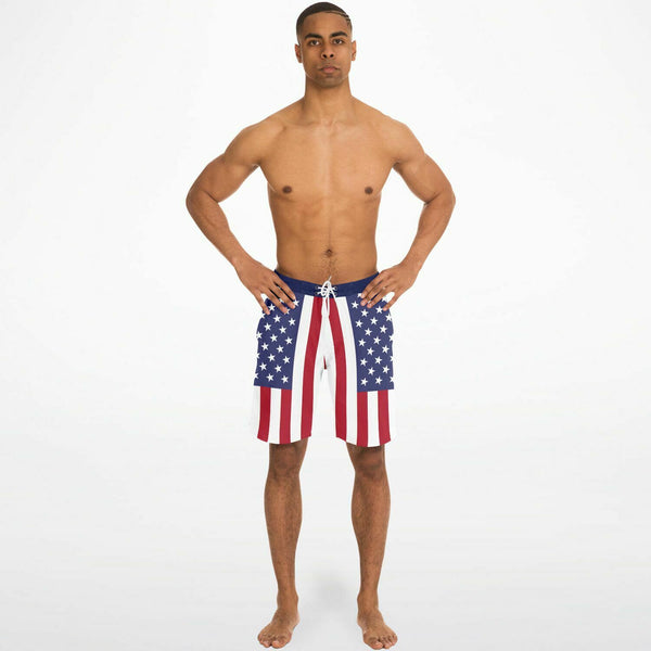 Board Shorts - USA Flag