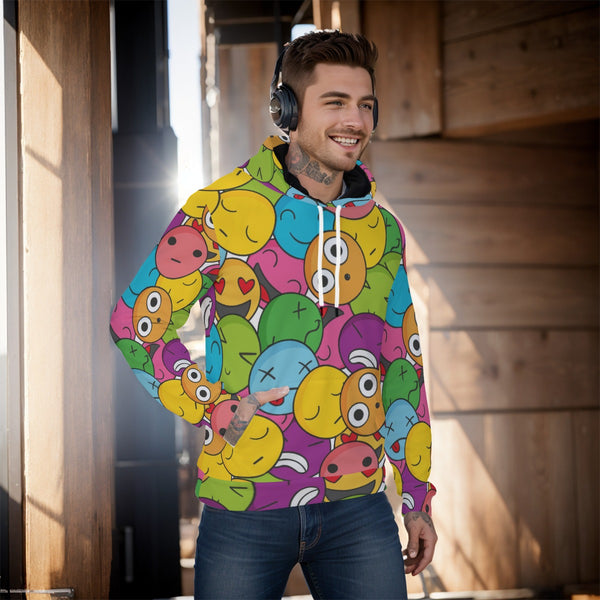 Emoji Pullover Hoodie | Fashion Hoodie | Hoodies | Sweatshirt | Men's Hoodie