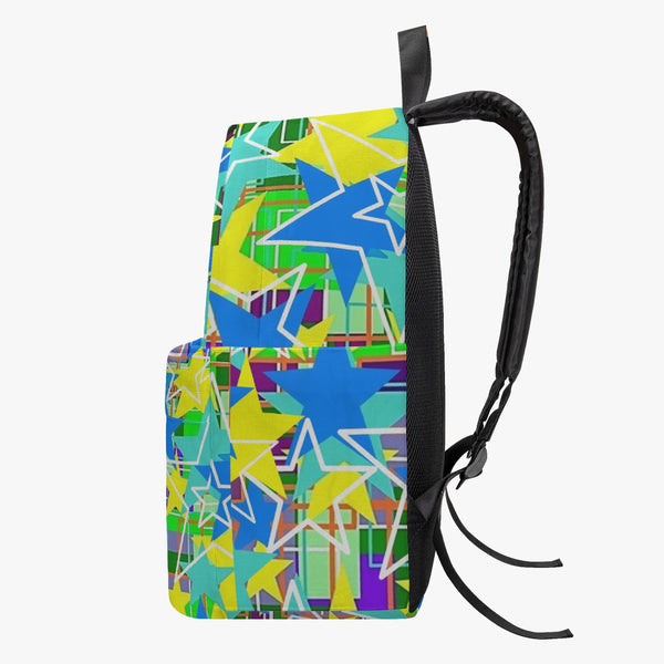 Alien Nerd Canvas Backpack - Backpacks | Back To School |  Knapsack | Rucksack | Booksack
