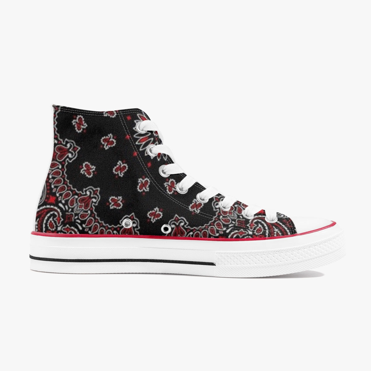 Red hot sale bandana chucks