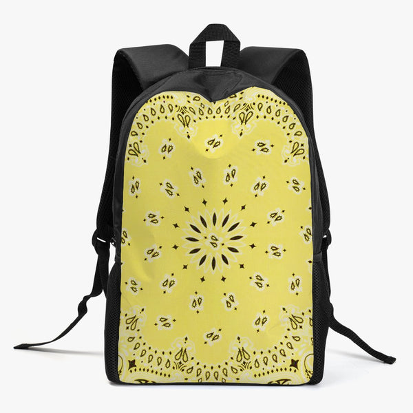Yellow Bandana Kid's School Backpack -  Backpacks | Back To School | Knapsack | Rucksack | Booksack