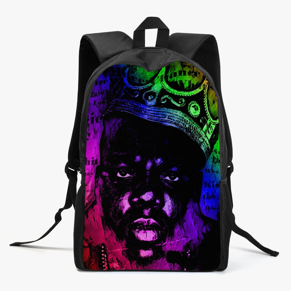 Hip Hop Icon King Biggie Kid's School Backpack   Backpacks | Back To School | Knapsack | Rucksack | Booksack