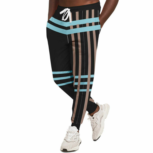 AyeWalla Black Stripe Athletic Jogger  | Sweat Pants | Athletic Jogger | Joggers | Men's Joggers