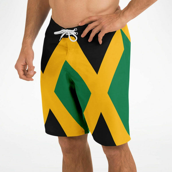 Board Shorts - Jamaican Flag