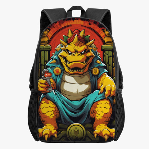 King of Koopas Kid's School Backpack - Backpacks | Back To School | Knapsack | Rucksack | Booksack