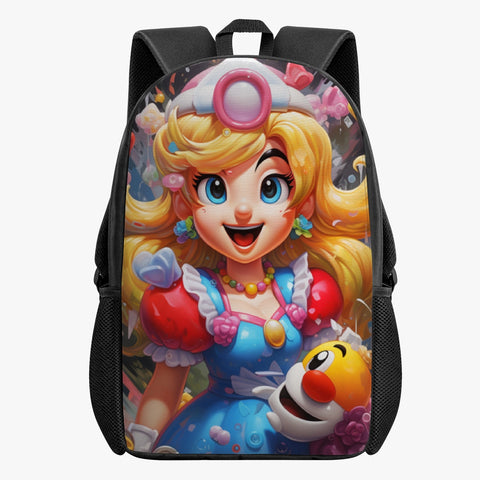 Princess Peach Kid's School Backpack - Backpacks | Back To School | Knapsack | Rucksack | Booksack