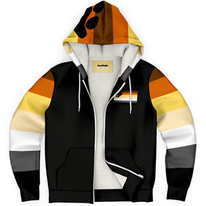 Bear Pride Microfleece Ziphoodie Hoodie | Fashion Jacket | Jacket Hoodies | Jacket | Men's Jacket