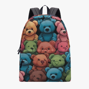 Teddy Bears Canvas Backpack - Backpacks | Back To School |  Knapsack | Rucksack | Booksack