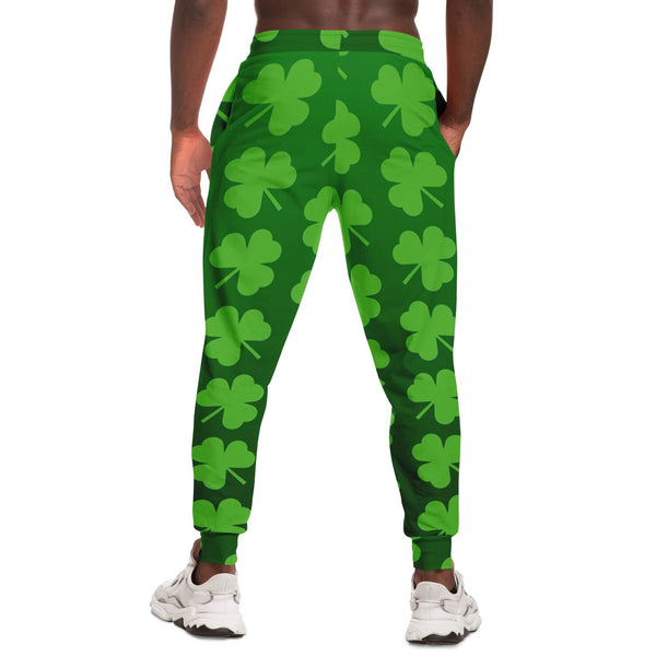 St Patricks Day Lucky Clover Fashion Jogger | Sweat Pants | Fashion Jogger | Joggers | Men's Joggers