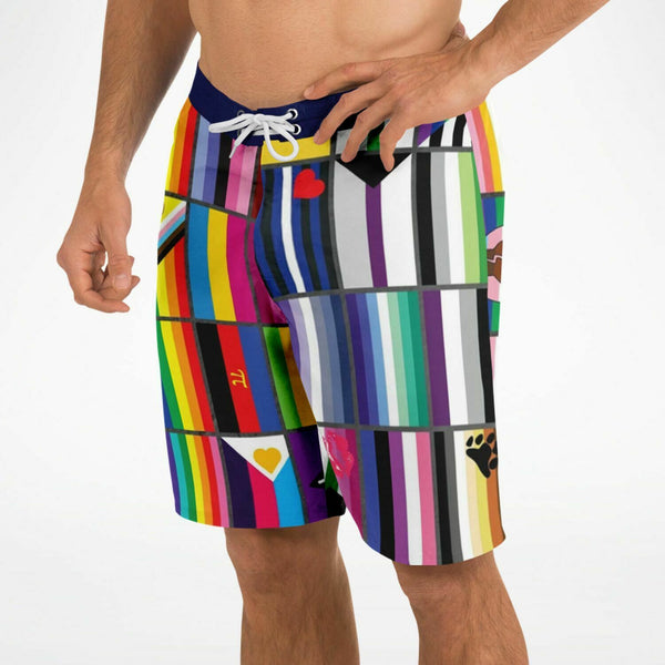 Board Shorts - ALL Pride