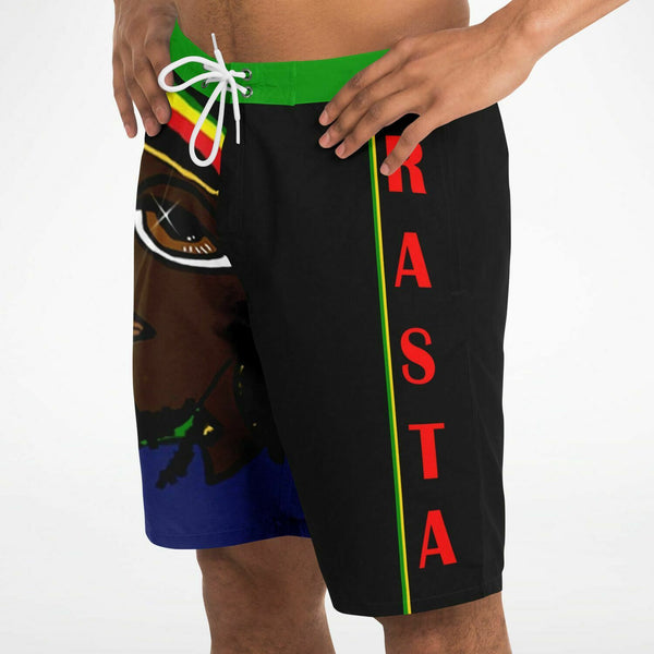 Board Shorts - Rasta Board