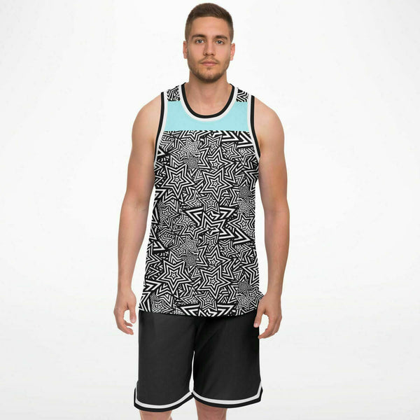 Wild Stars Basketball Set - Sportswear | Activewear | Basketball 2PC Set | Tank Top and Basketball Shorts