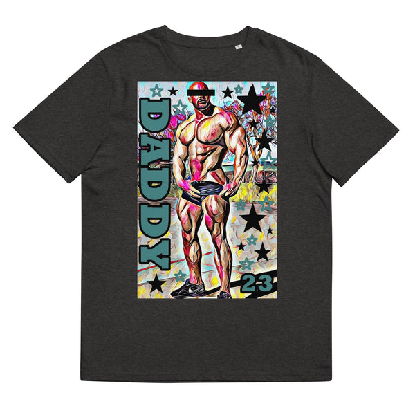 Daddy Organic Cotton Tee - Men&#39;s Shirts Gay Clothing | Male Friend Gift | Gay Shirt | Gay Pride Shirt | Bear Pride | Queer Art | LGBT Shirts