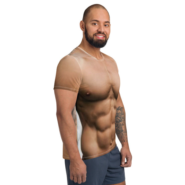 Body All-Over Print Men&#39;s Athletic T-shirt - Gay Clothing -Show Your Pride | Be Proud, Be You | Wear Your Pride | Pride in Every Stitch