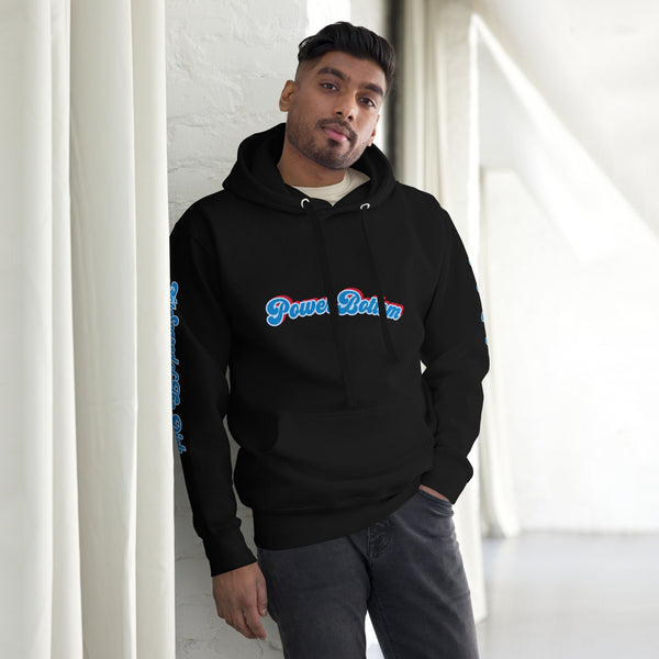 Power Bottom Hoodie - Gay Pride Hoodie | Alpha Male Hoodie | Gay Clothing | Live Proudly | Wear Your Pride | Pride with a Purpose