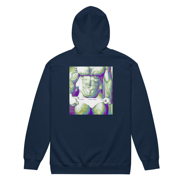 Daddy AF Unisex Heavy Blend Zip Hoodie - Gay Clothing | Bear Pride | Gay Fashion | Male Friend Gift | | Duties Hoodie Shop