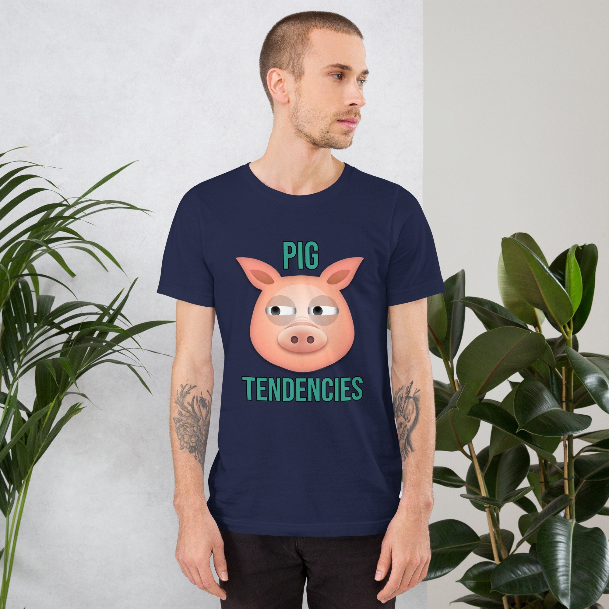 Pig Tendencies Unisex Tee - Gay Leather Tee | Gay Shirt | Superhero Shirt | Funny Tee | LGBT Clothing | Wear Your Pride