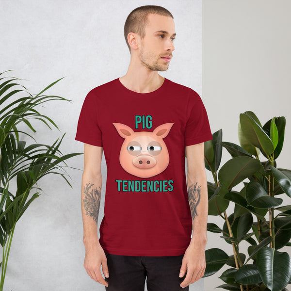 Pig Tendencies Unisex Tee - Gay Leather Tee | Gay Shirt | Superhero Shirt | Funny Tee | LGBT Clothing | Wear Your Pride