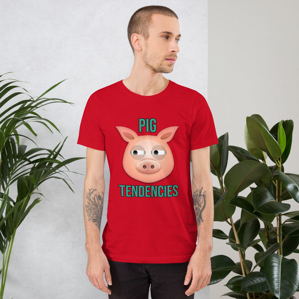 Pig Tendencies Unisex Tee - Gay Leather Tee | Gay Shirt | Superhero Shirt | Funny Tee | LGBT Clothing | Wear Your Pride