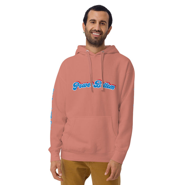 Power Bottom Hoodie - Gay Pride Hoodie | Alpha Male Hoodie | Gay Clothing | Live Proudly | Wear Your Pride | Pride with a Purpose