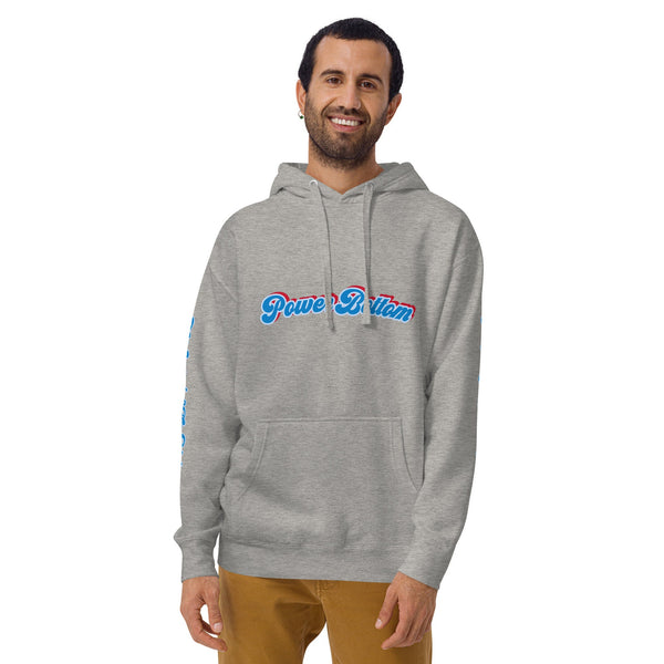 Power Bottom Hoodie - Gay Pride Hoodie | Alpha Male Hoodie | Gay Clothing | Live Proudly | Wear Your Pride | Pride with a Purpose