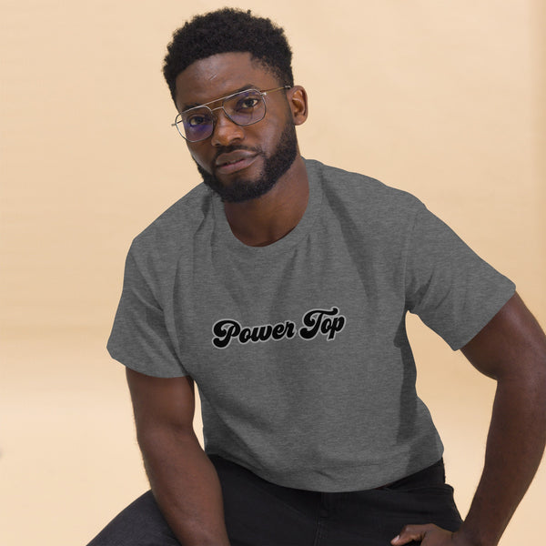 Power Top Tee - Gay Club Shirt | Alpha Male Shirt | Gay Clothes | Gift For Boyfriend | Gift For Friend | Gay Daddy | Pride Shirt