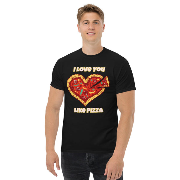 Valentines Day Love You Like Pizza Tee | Valentines Day Shirt, Lover Shirt, Couple Shirt, Valentines Day Shirt, Cute Valentine Shirt