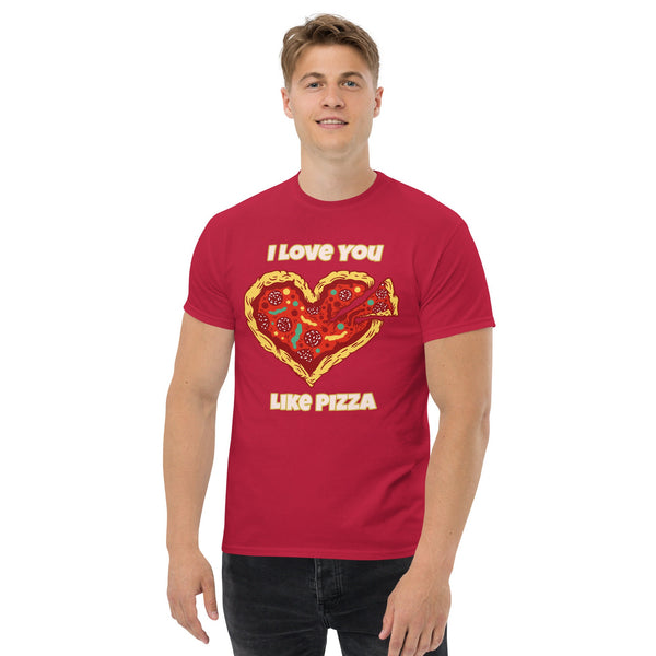 Valentines Day Love You Like Pizza Tee | Valentines Day Shirt, Lover Shirt, Couple Shirt, Valentines Day Shirt, Cute Valentine Shirt