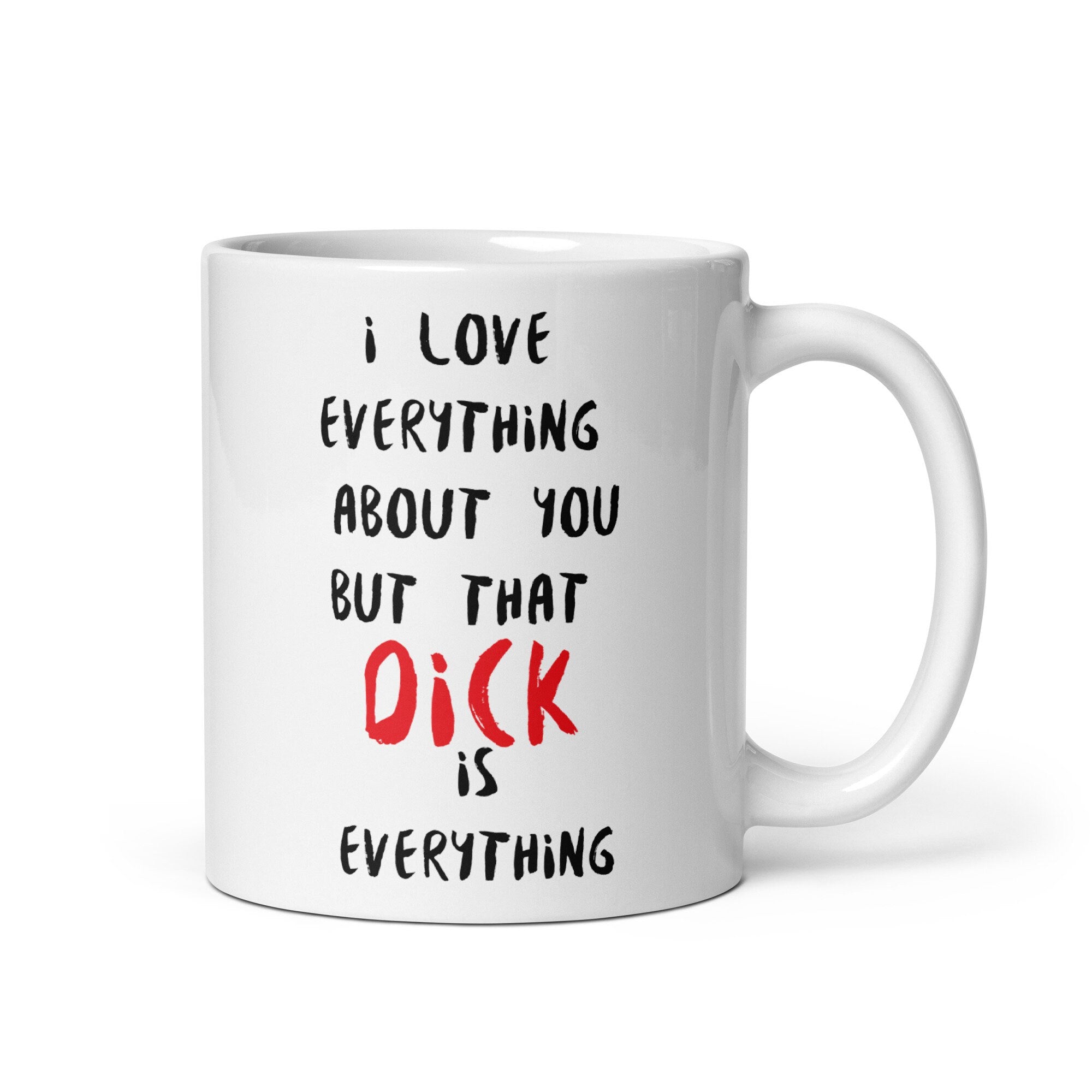 I Love Everything About You Mug |  Boyfriend Mug, Funny Boyfriend Gift, Funny Gifts For Him, Valentine&#39;s Day Gift