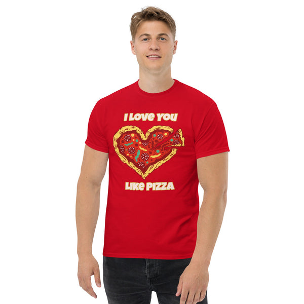 Valentines Day Love You Like Pizza Tee | Valentines Day Shirt, Lover Shirt, Couple Shirt, Valentines Day Shirt, Cute Valentine Shirt