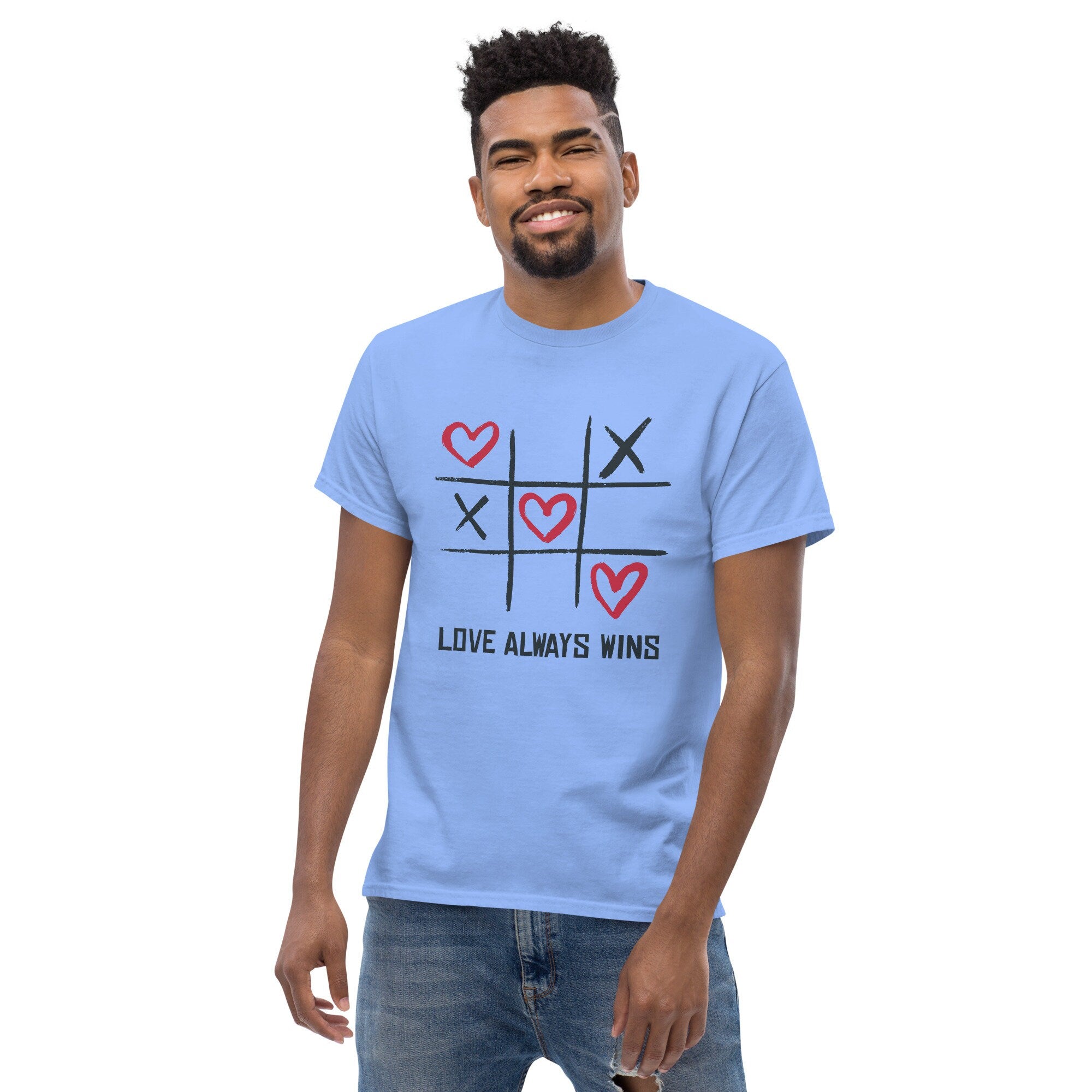 Valentines Day Love Always Wins Tee  | Valentines Day Shirt, Lover Shirt, Couple Shirt, Valentines Day Shirt, Cute Valentine Shirt