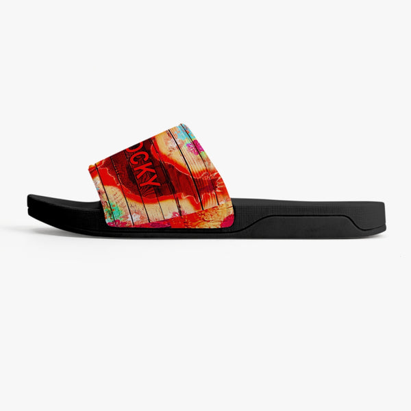 Cocky Casual Sandals - Red/Black