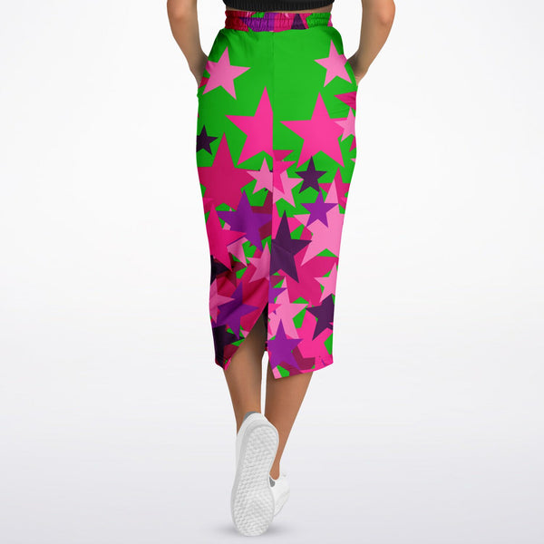 Boho Long Pocket Skirt - Starbright