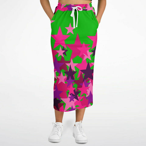Boho Long Pocket Skirt - Starbright