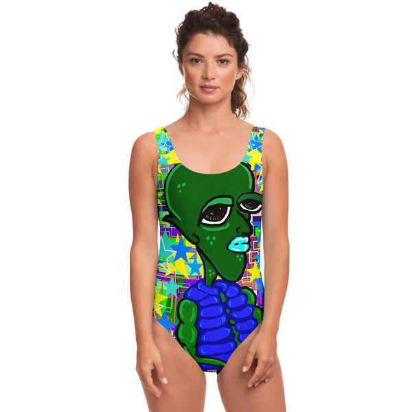 One-Piece Swimsuit - Alien Nerd