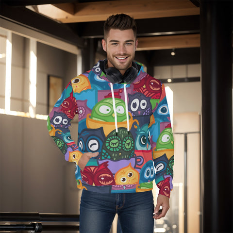 Owl Whoo Pullover Hoodie | Fashion Hoodie | Hoodies | Sweatshirt