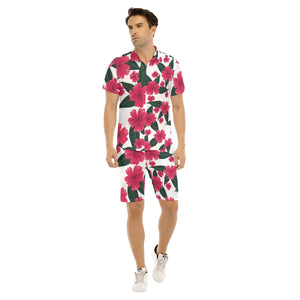AyeWalla Floral Casual Short Sleeve Shirt Sets  | Shirt and Short Set | Clothing for Men