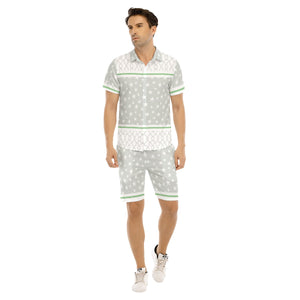 AyeWalla Stars Casual Short Sleeve Shirt Sets  | Shirt and Short Set | Clothing for Men