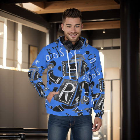 Robots Pullover Hoodie  | Fashion Hoodie | Hoodies | Sweatshirt