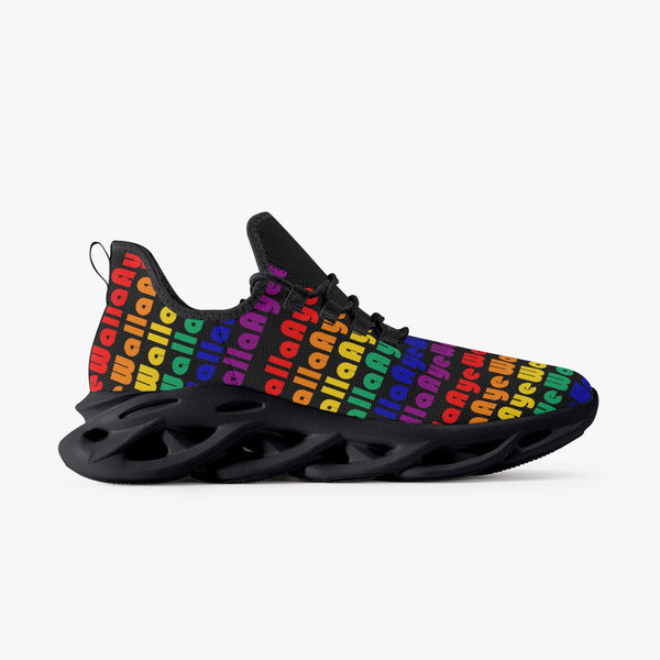 Pride Mesh Knit Sneakers - PRIDE Multi-Color