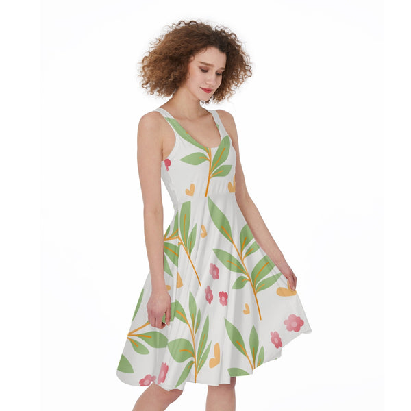 Women's Summer Dress - Flowers