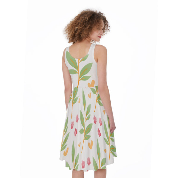 Women's Summer Dress - Flowers