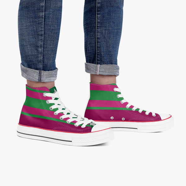 New High-Top Canvas Shoes - Elf