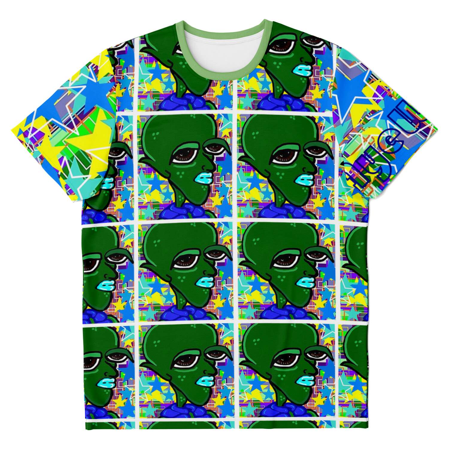 T-Shirt - Alien Nerd Pop Art