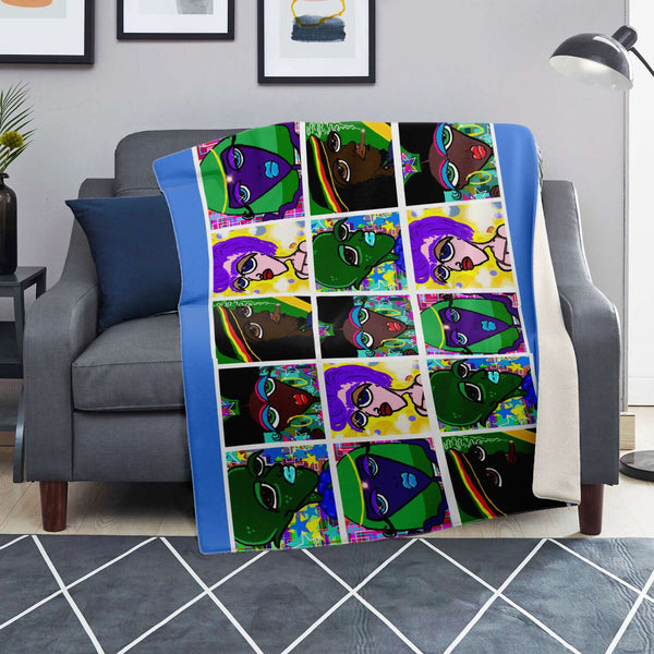 Microfleece Blanket - Pop Art
